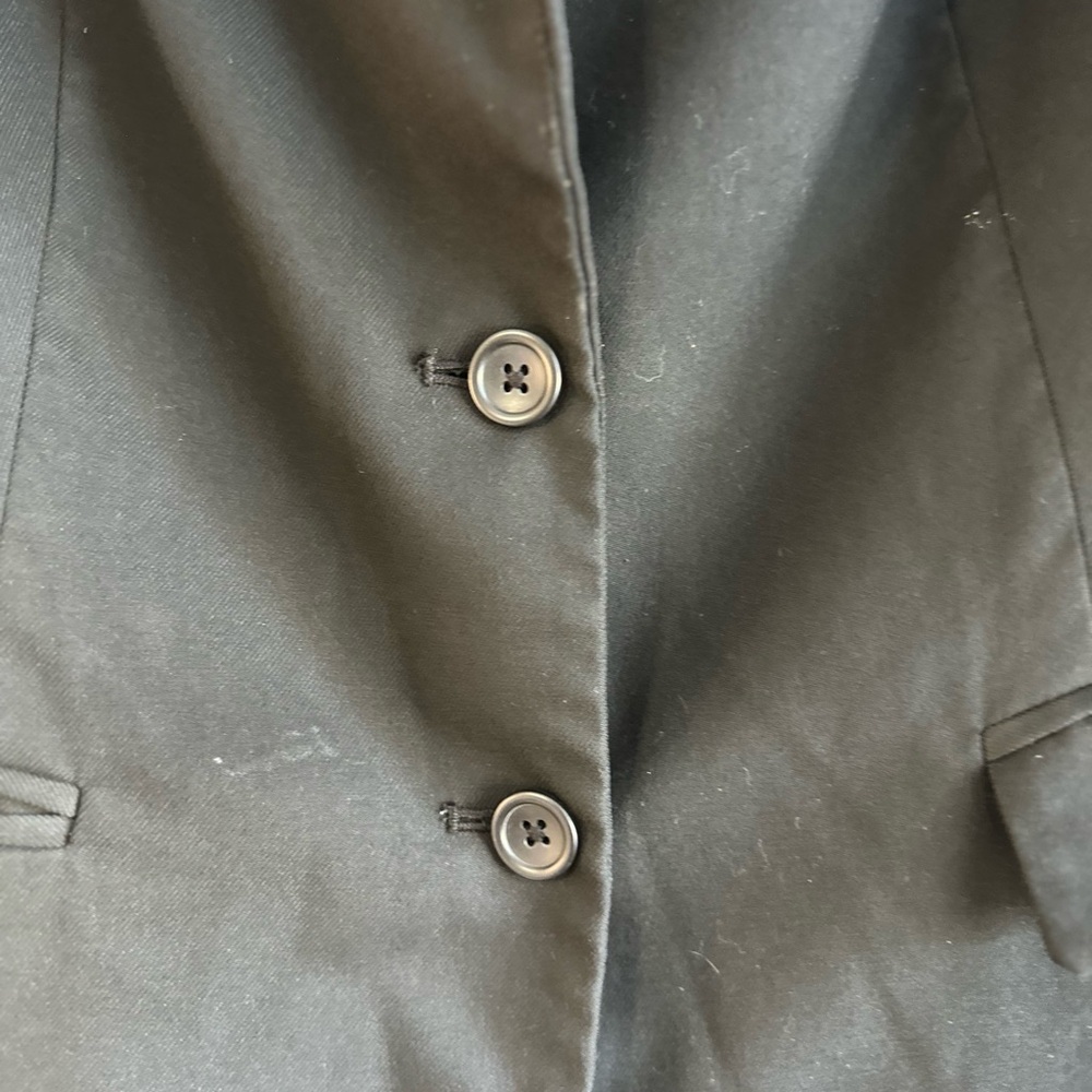 Banana Republic Black Women's Two-Button Blazer - Picture 2 of 10